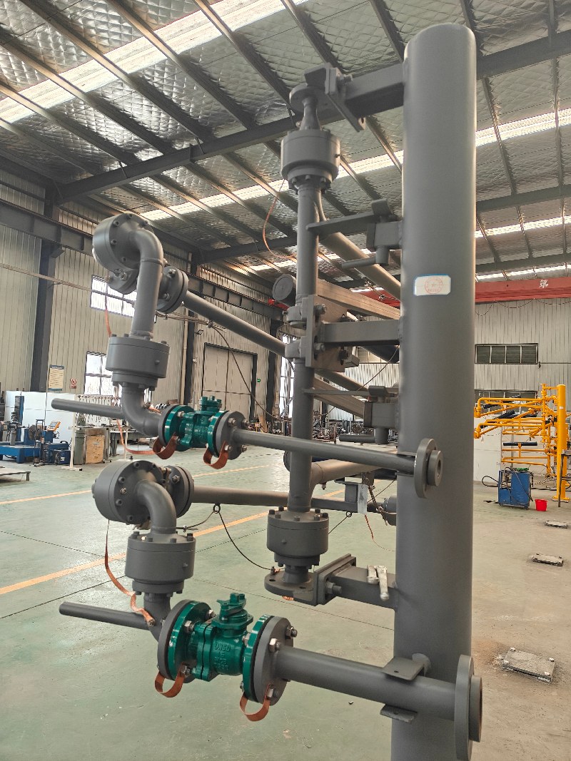 液氯、氫氟酸、無水氫氟酸等帶泄漏預(yù)警鶴管